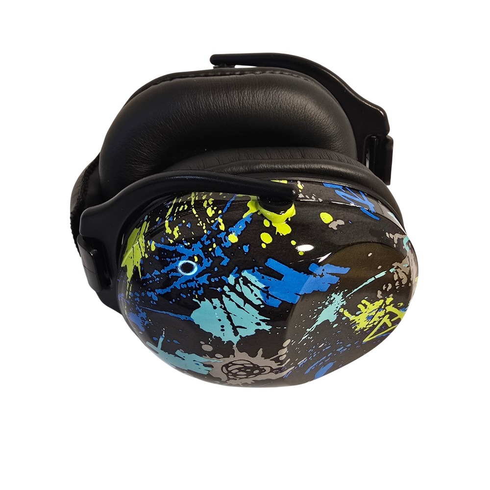Zohan EM030 Hearing Protection Earmuffs Graffiti Paint Splatter Noise Reduction - Picture 7 of 11